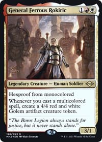 General Ferrous Rokiric - Prerelease Cards - Magic: The Gathering card