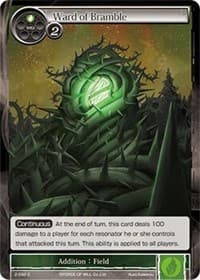 Ward of Bramble - The War of Valhalla - Force of Will card