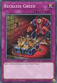 Reckless Greed - Egyptian God Deck: Slifer the Sky Dragon - YuGiOh card