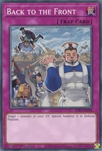 Back to the Front - Egyptian God Deck: Slifer the Sky Dragon - YuGiOh card