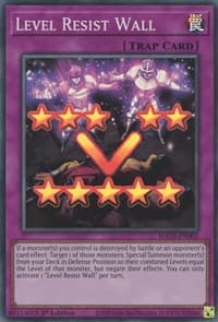 Level Resist Wall - Egyptian God Deck: Obelisk the Tormentor - YuGiOh card