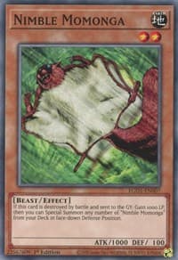 Nimble Momonga - Egyptian God Deck: Obelisk the Tormentor - YuGiOh card