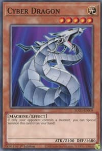 Cyber Dragon - Egyptian God Deck: Obelisk the Tormentor - YuGiOh card