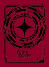 Gate Ruler Card Sleeve 001 - Card Back (60-Pack) - Gate Ruler Card Sleeves - Card Sleeves card