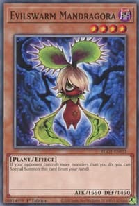Evilswarm Mandragora - Egyptian God Deck: Obelisk the Tormentor - YuGiOh card
