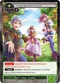 Elvish Reinforcement - The War of Valhalla - Force of Will card