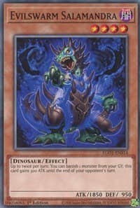 Evilswarm Salamandra - Egyptian God Deck: Obelisk the Tormentor - YuGiOh card