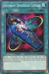 Different Dimension Capsule - Egyptian God Deck: Obelisk the Tormentor - YuGiOh card