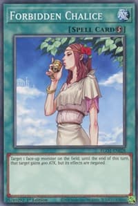 Forbidden Chalice - Egyptian God Deck: Obelisk the Tormentor - YuGiOh card