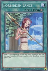 Forbidden Lance - Egyptian God Deck: Obelisk the Tormentor - YuGiOh card