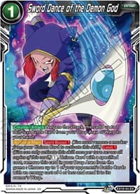 Sword Dance of the Demon God - Expansion Deck Box Set 18: Namekian Boost - Dragon Ball Super: Masters card