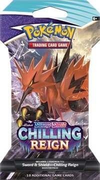 Chilling Reign Sleeved Booster Pack - SWSH06: Chilling Reign - Pokemon card