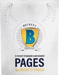 Beckett Shield Pages 9-Pocket Binder - Dragon Shield Storage Albums - Storage Albums card