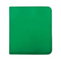 Vivid 12-Pocket Zippered PRO-Binder - Green - Ultra Pro Storage Albums - Storage Albums card