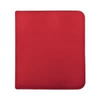 Vivid 12-Pocket Zippered PRO-Binder - Red - Ultra Pro Storage Albums - Storage Albums card