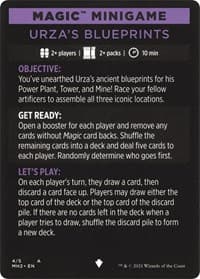 Magic Minigame: Urza's Blueprints - Modern Horizons 2 - Magic: The Gathering card