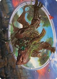 Gaea's Will Art Card - Art Series: Modern Horizons 2 - Magic: The Gathering card