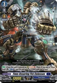 Time-fissuring Fist Colossus - D-SS01: Festival Collection 2021 - Cardfight Vanguard card