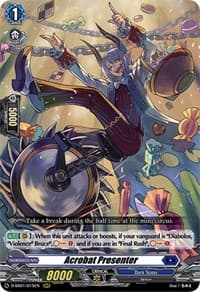 Acrobat Presenter - D-SS01: Festival Collection 2021 - Cardfight Vanguard card