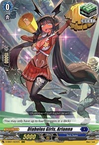 Diabolos Girls, Arianna - D-SS01: Festival Collection 2021 - Cardfight Vanguard card