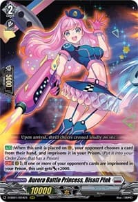 Aurora Battle Princess, Risatt Pink - D-SS01: Festival Collection 2021 - Cardfight Vanguard card