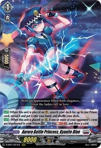 Aurora Battle Princess, Kyanite Blue - D-SS01: Festival Collection 2021 - Cardfight Vanguard card