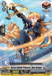 Aurora Battle Princess, Amy Orange - D-SS01: Festival Collection 2021 - Cardfight Vanguard card