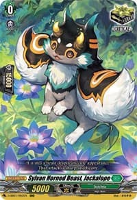 Sylvan Horned Beast, Jackalope - D-SS01: Festival Collection 2021 - Cardfight Vanguard card