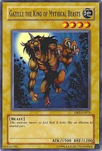 Gazelle the King of Mythical Beasts - Dark Beginning 2 - YuGiOh card