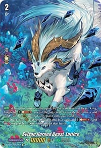 Sylvan Horned Beast, Lattice (SP) - D-SS01: Festival Collection 2021 - Cardfight Vanguard card