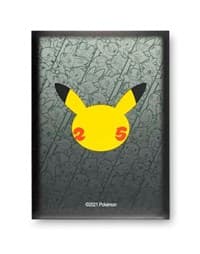 Pokemon TCG: Pokémon Celebration Black Card Sleeves (65 Pack) - Pokemon International Card Sleeves - Card Sleeves card