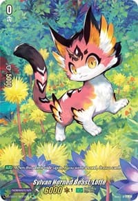 Sylvan Horned Beast, Lotte (SP) - D-SS01: Festival Collection 2021 - Cardfight Vanguard card