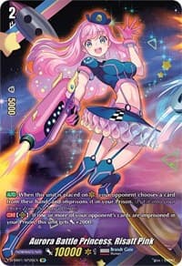 Aurora Battle Princess, Risatt Pink (SP) - D-SS01: Festival Collection 2021 - Cardfight Vanguard card