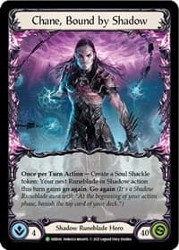 Chane, Bound by Shadow (Rainbow) - HER041 - Flesh and Blood: Promo Cards - Flesh and Blood TCG card