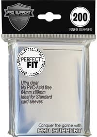 Pro Support Perfect Fits (200-Pack) - Pro Support Card Sleeves - Card Sleeves card