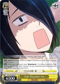Full Throttle! Yu - Kaguya-sama: Love is War - Weiss Schwarz card