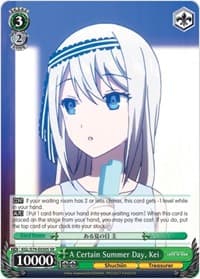 A Certain Summer Day, Kei (SR) - Kaguya-sama: Love is War - Weiss Schwarz card