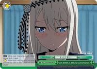 Get Better at Making Conversation (RRR) - Kaguya-sama: Love is War - Weiss Schwarz card