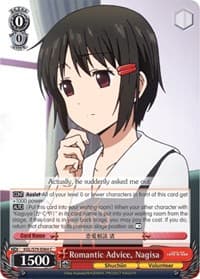 Romantic Advice, Nagisa - Kaguya-sama: Love is War - Weiss Schwarz card