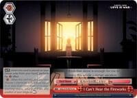 I Can't Hear the Fireworks - Kaguya-sama: Love is War - Weiss Schwarz card