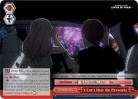 I Can't Hear the Fireworks (RRR) - Kaguya-sama: Love is War - Weiss Schwarz card