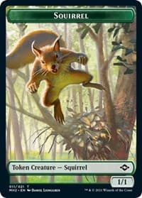 Squirrel // Goblin Double-Sided Token - Modern Horizons 2 - Magic: The Gathering card