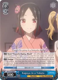 Kaguya in a Yukata - Kaguya-sama: Love is War - Weiss Schwarz card