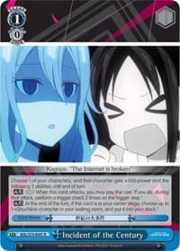Incident of the Century - Kaguya-sama: Love is War - Weiss Schwarz card