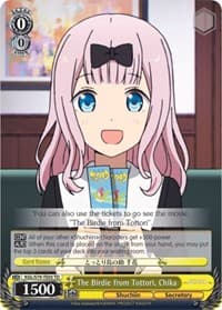 The Birdie from Tottori, Chika - Kaguya-sama: Love is War - Weiss Schwarz card
