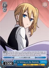 Ai Sitting at the Bedside - Kaguya-sama: Love is War - Weiss Schwarz card