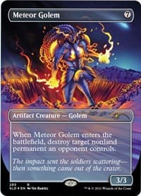 Meteor Golem (285) - Secret Lair Drop Series - Magic: The Gathering card