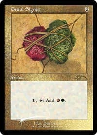 Gruul Signet (Foil Etched) - Secret Lair Drop Series - Magic: The Gathering card