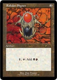 Rakdos Signet - Secret Lair Drop Series - Magic: The Gathering card