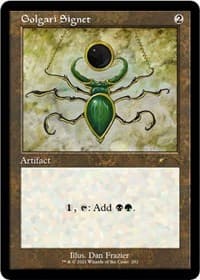 Golgari Signet - Secret Lair Drop Series - Magic: The Gathering card
